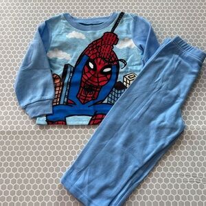 Marvel Light Blue Spider-Man Kids' Top Size 3T